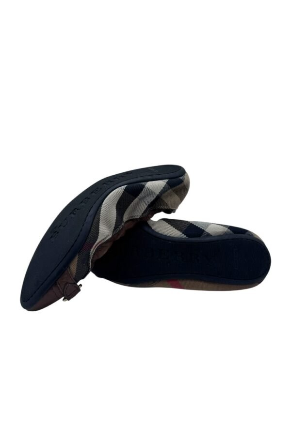 BURBERRY - BALLERINA FLATS CHECK HOUSE - Image 3